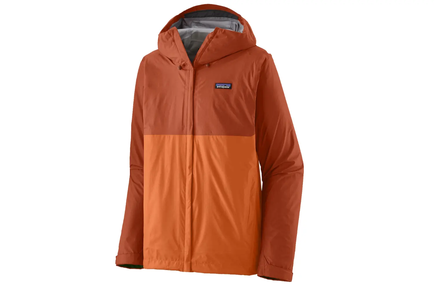 Patagonia Torrentshell 3L waterproof jacket in the field.