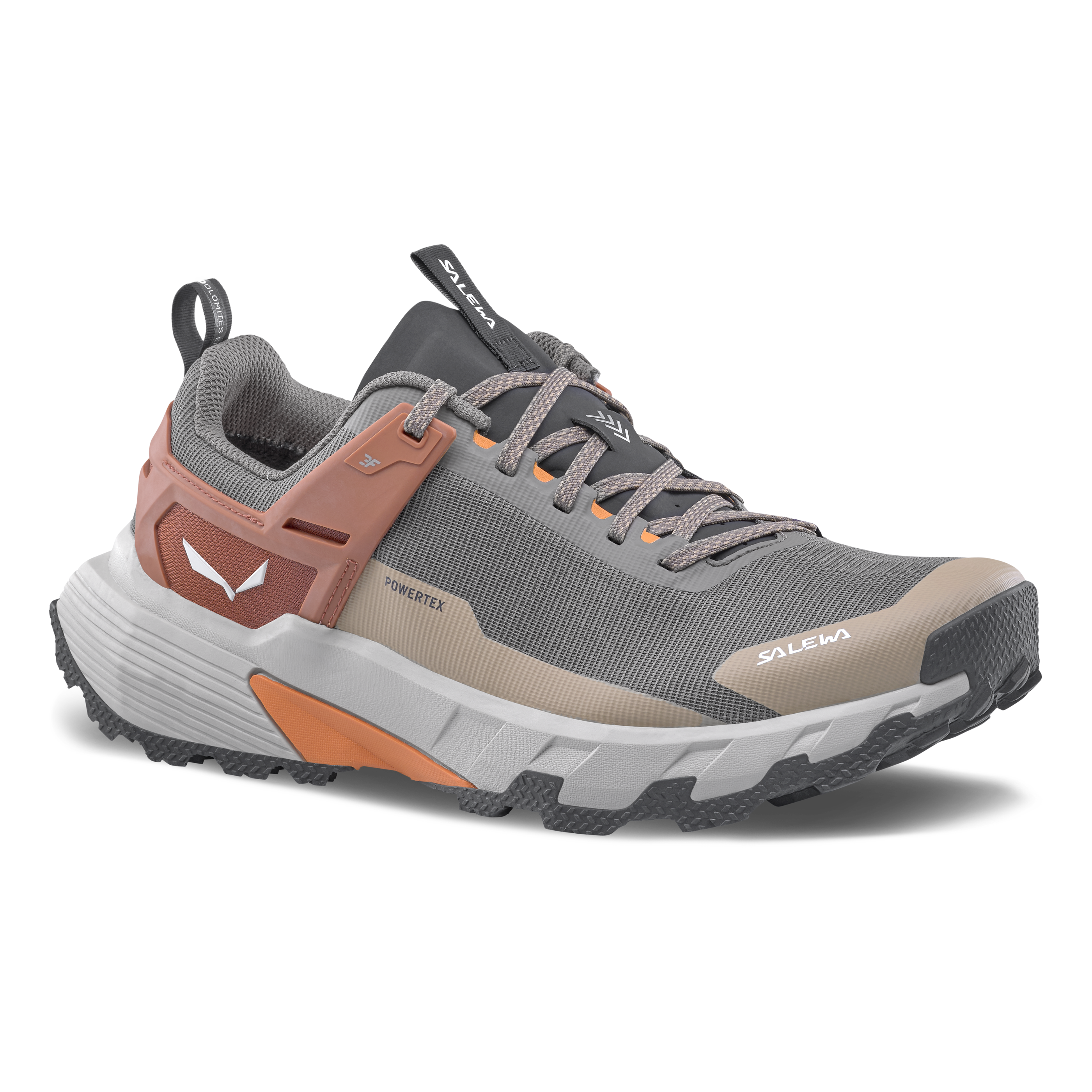 The Salewa Pedroc 2 Powertex shoe showing its sleek low-cut design