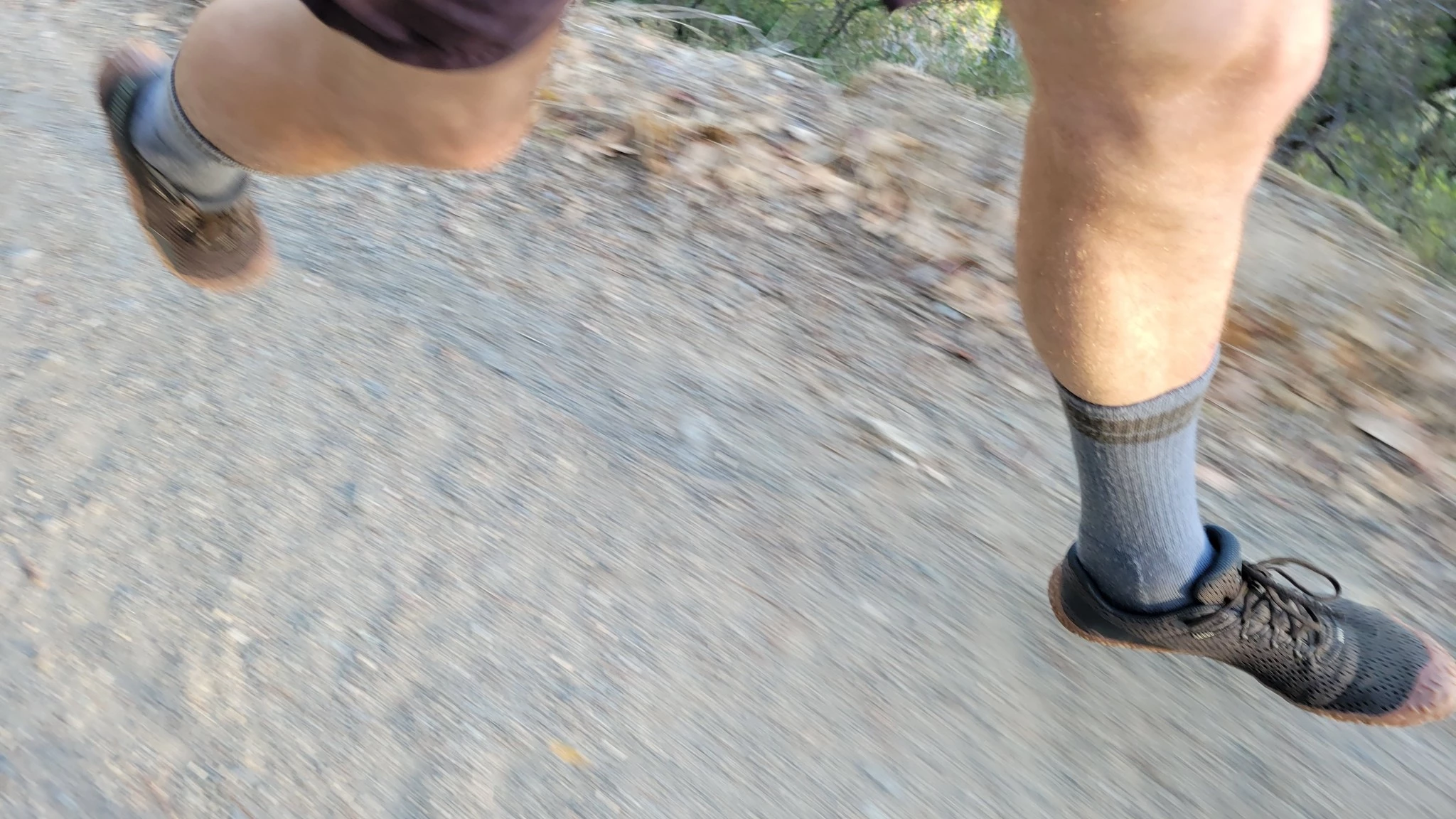 Close-up of the thin mesh upper on the Merrell Vapor Glove 6.