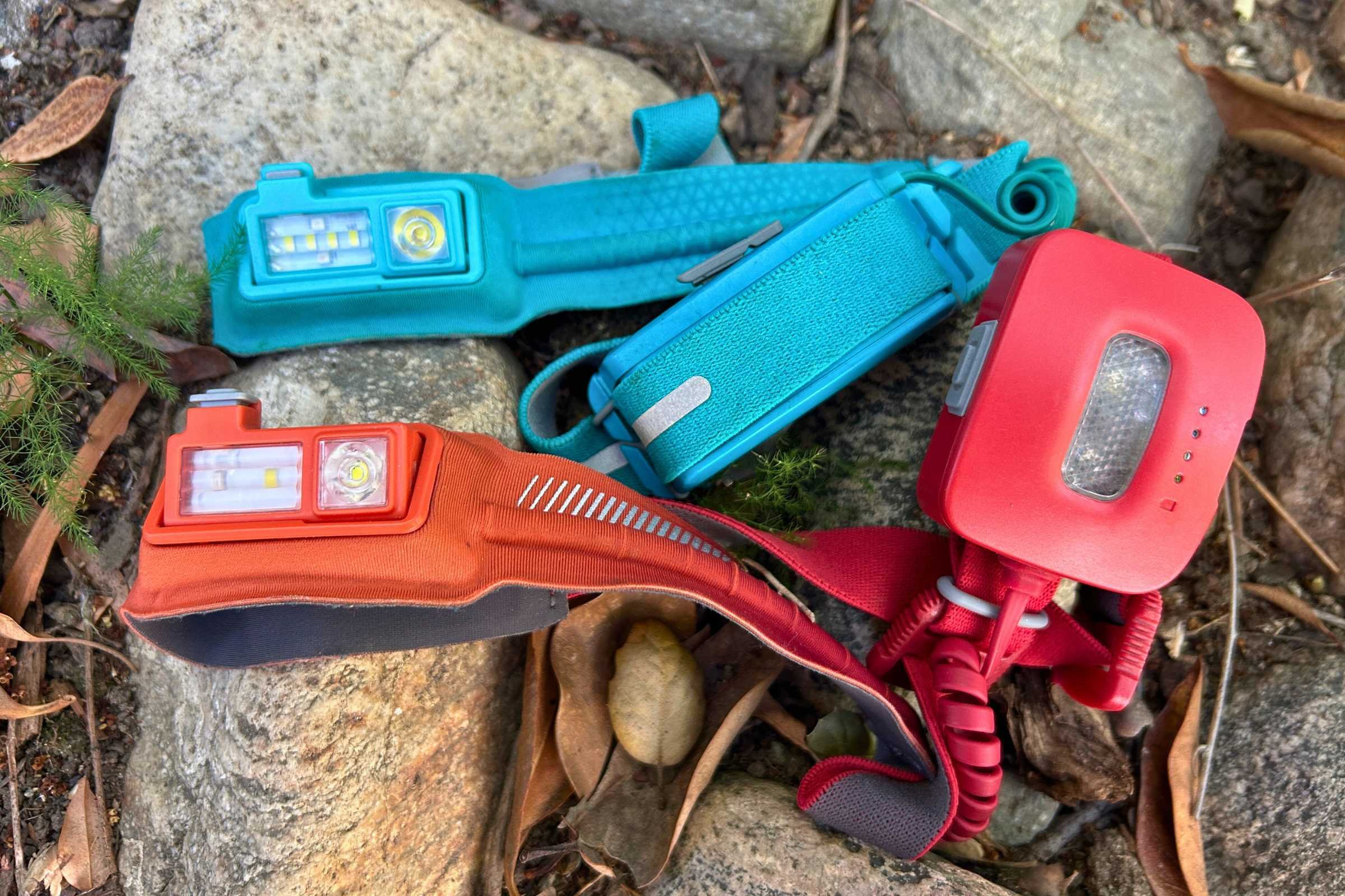 Comparison shot between the BioLite Dash 450 and an older micro-USB BioLite model.